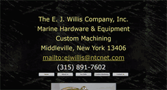 Desktop Screenshot of ejwillis.com